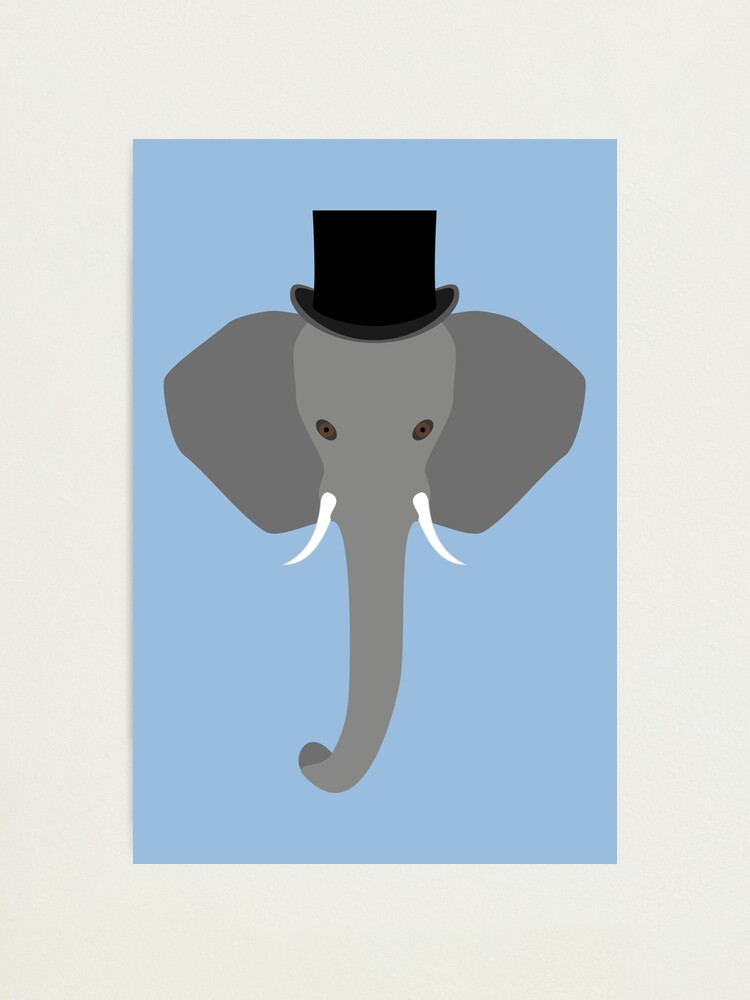 elephant top hat