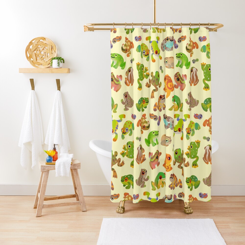 Tree frog Shower Curtain