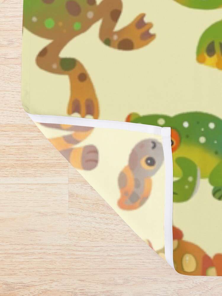 Alternate view of Tree frog Shower Curtain