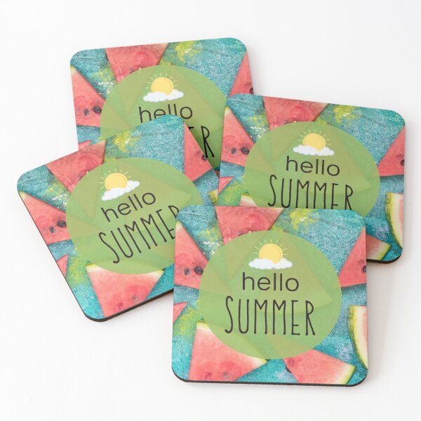 Item preview, Hello Summer T-shirt designed and sold by Art-Echo.