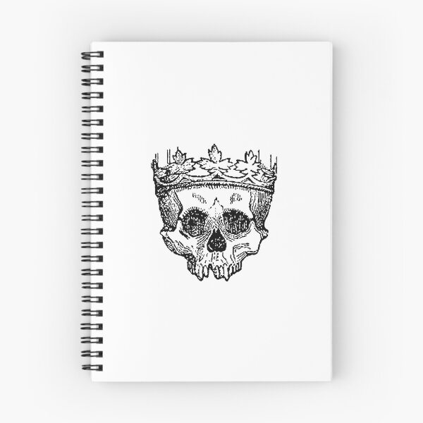Item preview, The king skull sticker designed and sold by Art-Echo.