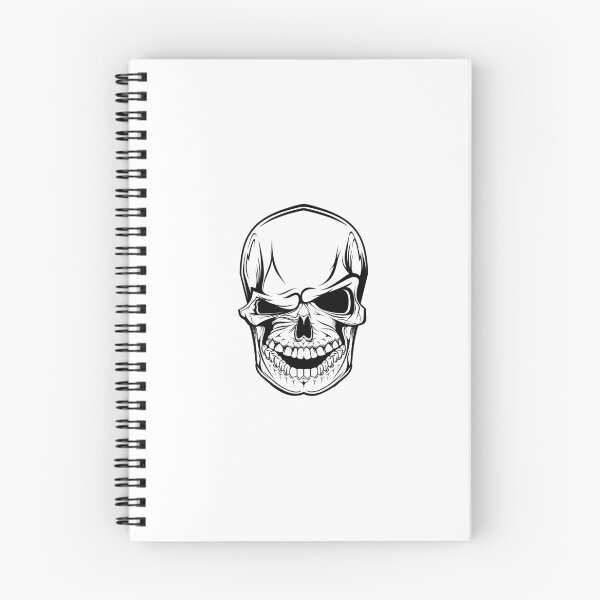 Item preview, Scary skull sticker designed and sold by Art-Echo.