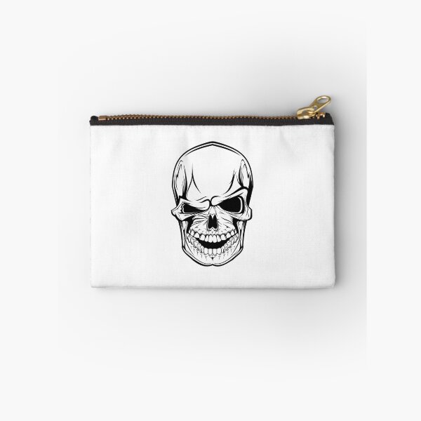 Item preview, Scary skull sticker designed and sold by Art-Echo.