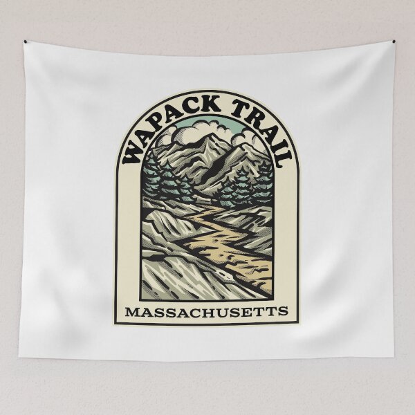 Aperçu de l'œuvre Wapack Trail Massachusetts hiking backpacking trail créée et vendue par HalpinDesign.