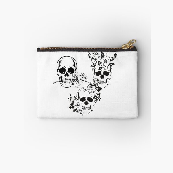 Item preview, scull and rose sticker designed and sold by Art-Echo.