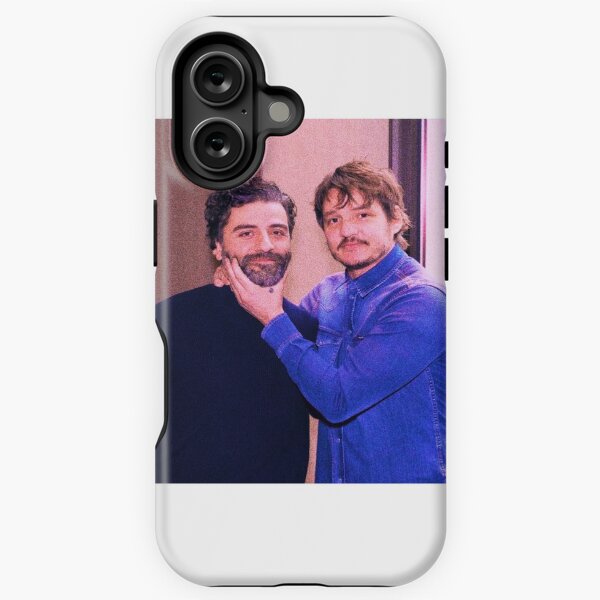 Vista previa del artículo con la obra «Pedro Pascal y Oscar Isaac Pink Estética Editar», diseñado y vendido por vulturegargoyle.