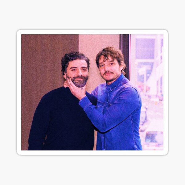 Item preview, Pedro Pascal y Oscar Isaac Pink Estética Editar designed and sold by vulturegargoyle.