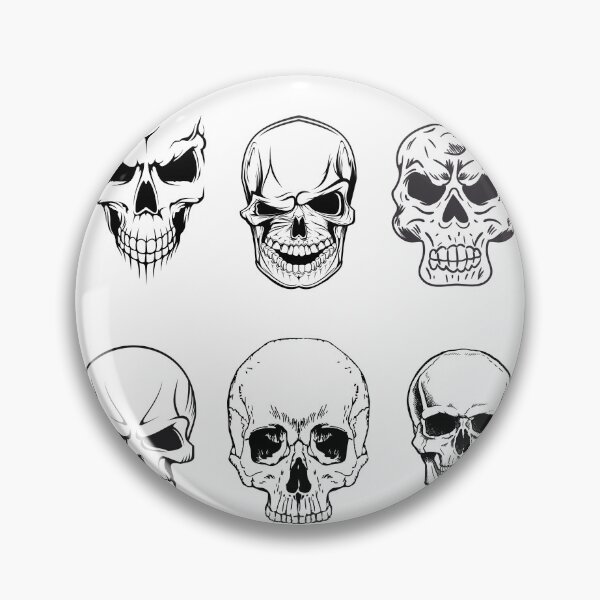 Item preview, skulls sticker designed and sold by Art-Echo.