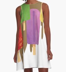 Ice Cream A-Line Dress