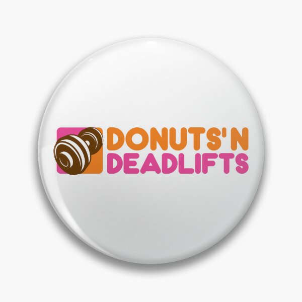 Item preview, Donuts And Deadlifts- - Bodybuilding, Strongman, Powerlifting, Weightlifting, Fitness designed and sold by BarbellProject.