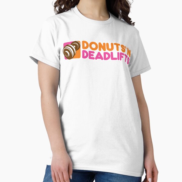 Item preview, Donuts And Deadlifts- - Bodybuilding, Strongman, Powerlifting, Weightlifting, Fitness designed and sold by BarbellProject.