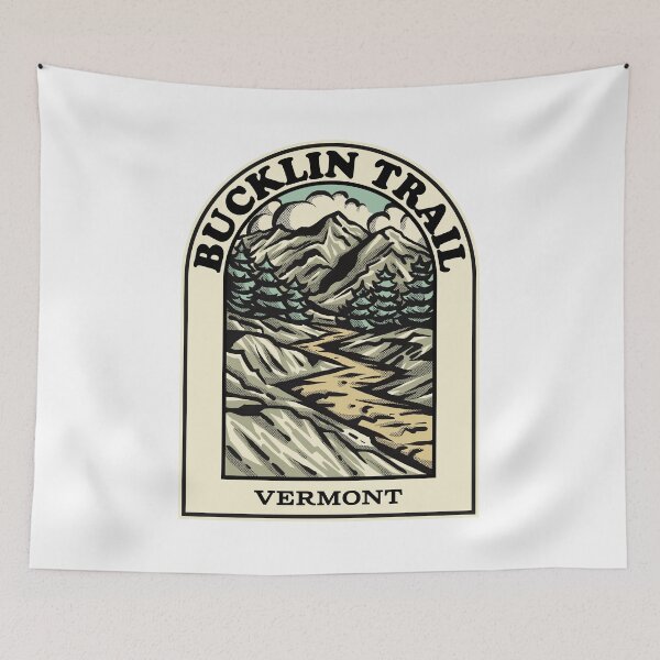 Aperçu de l'œuvre Bucklin Trail Vermont hiking backpacking trail créée et vendue par HalpinDesign.