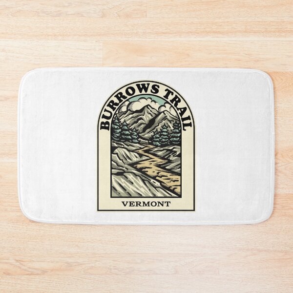 Artikelvorschau, Burrows Trail Vermont hiking backpacking trail entworfen und verkauft von HalpinDesign.