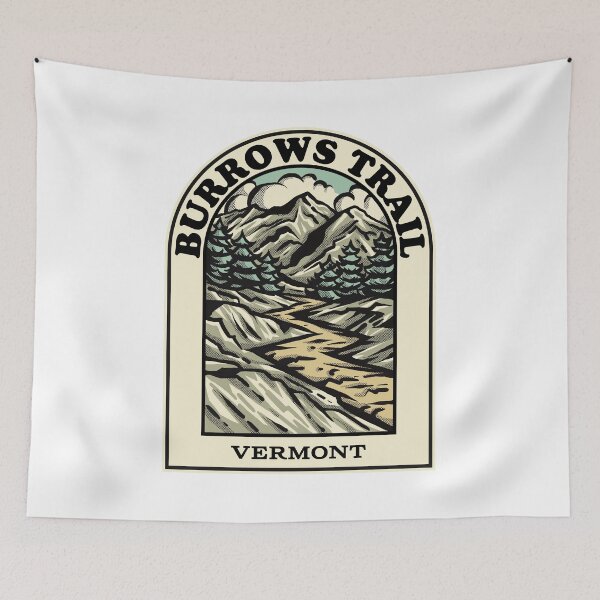 Item preview, Burrows Trail Vermont hiking backpacking trail designed and sold by HalpinDesign.