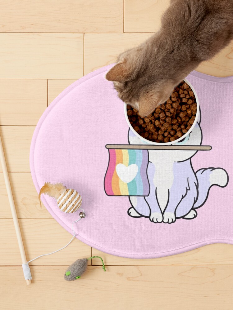 Pet Mat, Pride Cat | Nikury designed and sold by nikury