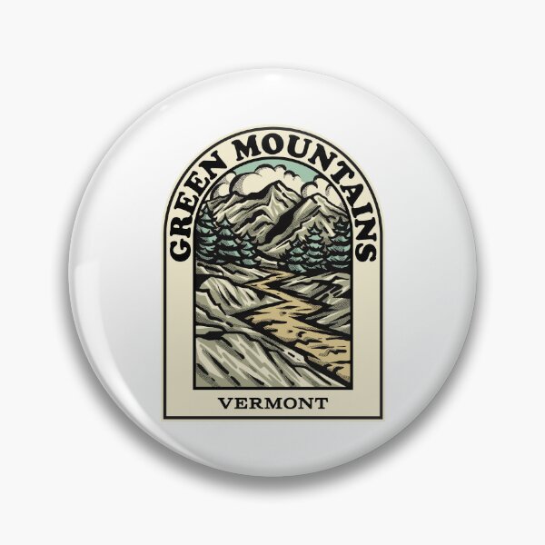 Aperçu de l'œuvre Green Mountains Vermont hiking backpacking trail créée et vendue par HalpinDesign.