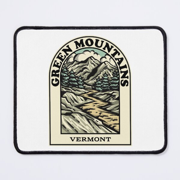 Aperçu de l'œuvre Green Mountains Vermont hiking backpacking trail créée et vendue par HalpinDesign.