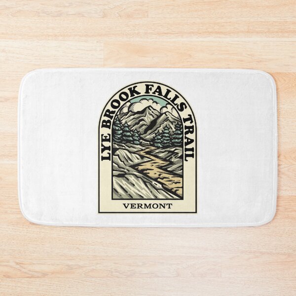 Item preview, Lye Brook Falls Trail Vermont hiking backpacking trail designed and sold by HalpinDesign.