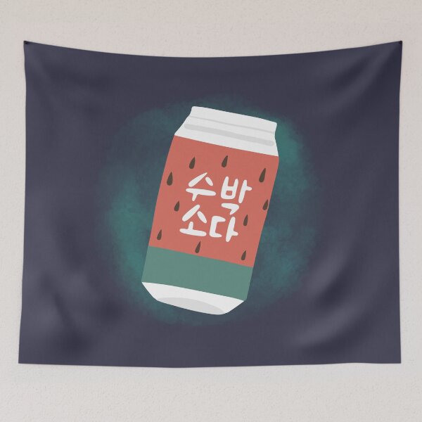 Item preview, Refresco de sandía enlatado coreano designed and sold by Keffy.