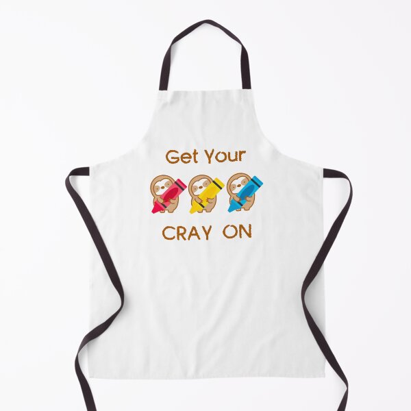 Item preview, Get Your Cray On Crayon Sloth designed and sold by theslothinme.