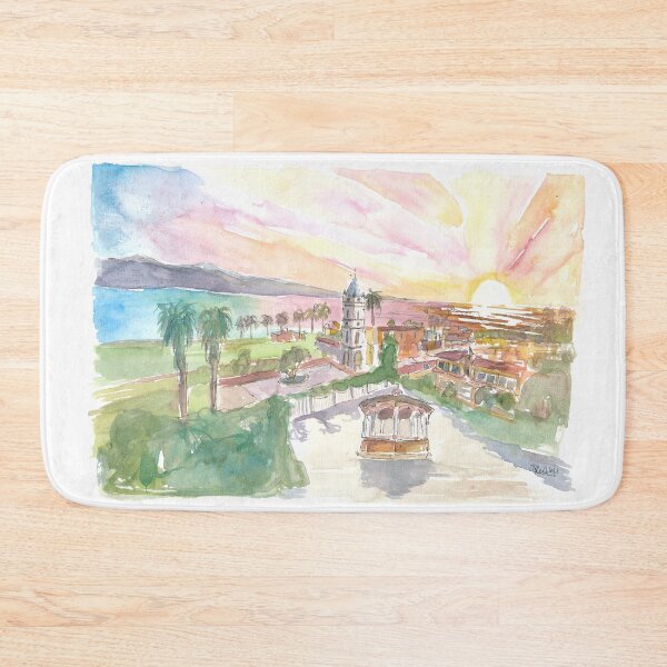 Item preview, Little Town Quietness in Mexico designed and sold by artshop77.