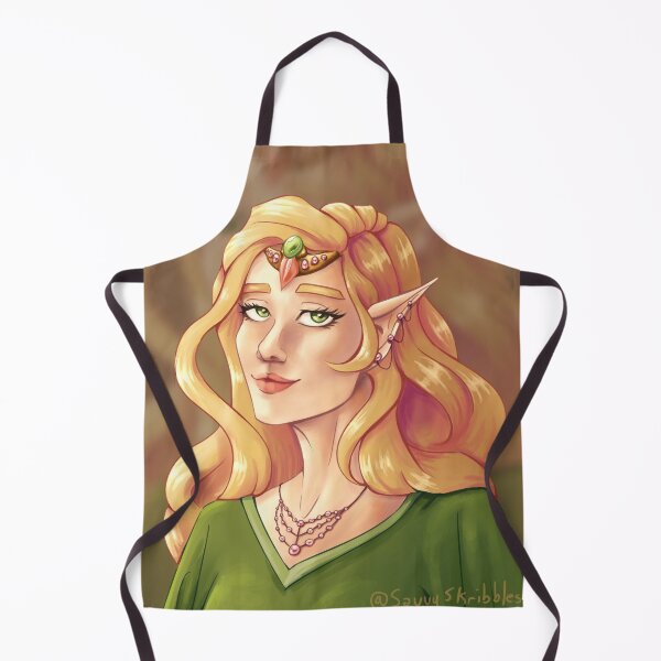 Item preview, Stately Elf Portrait designed and sold by SavvyScribbles.