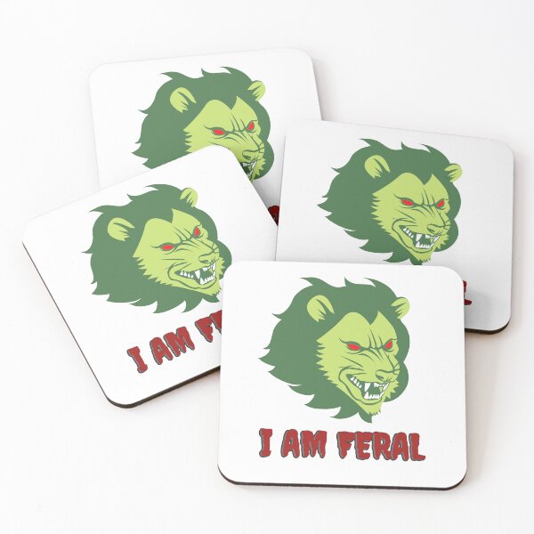 Item preview, I am feral - Lion designed and sold by kozetin.