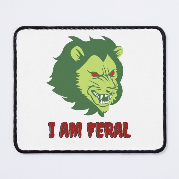 Item preview, I am feral - Lion designed and sold by kozetin.