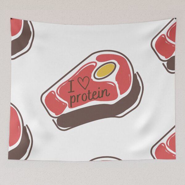 Item preview, I love protein designed and sold by ThoughtJumble.