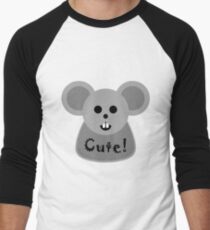 Cute! Men's Baseball ¾ T-Shirt