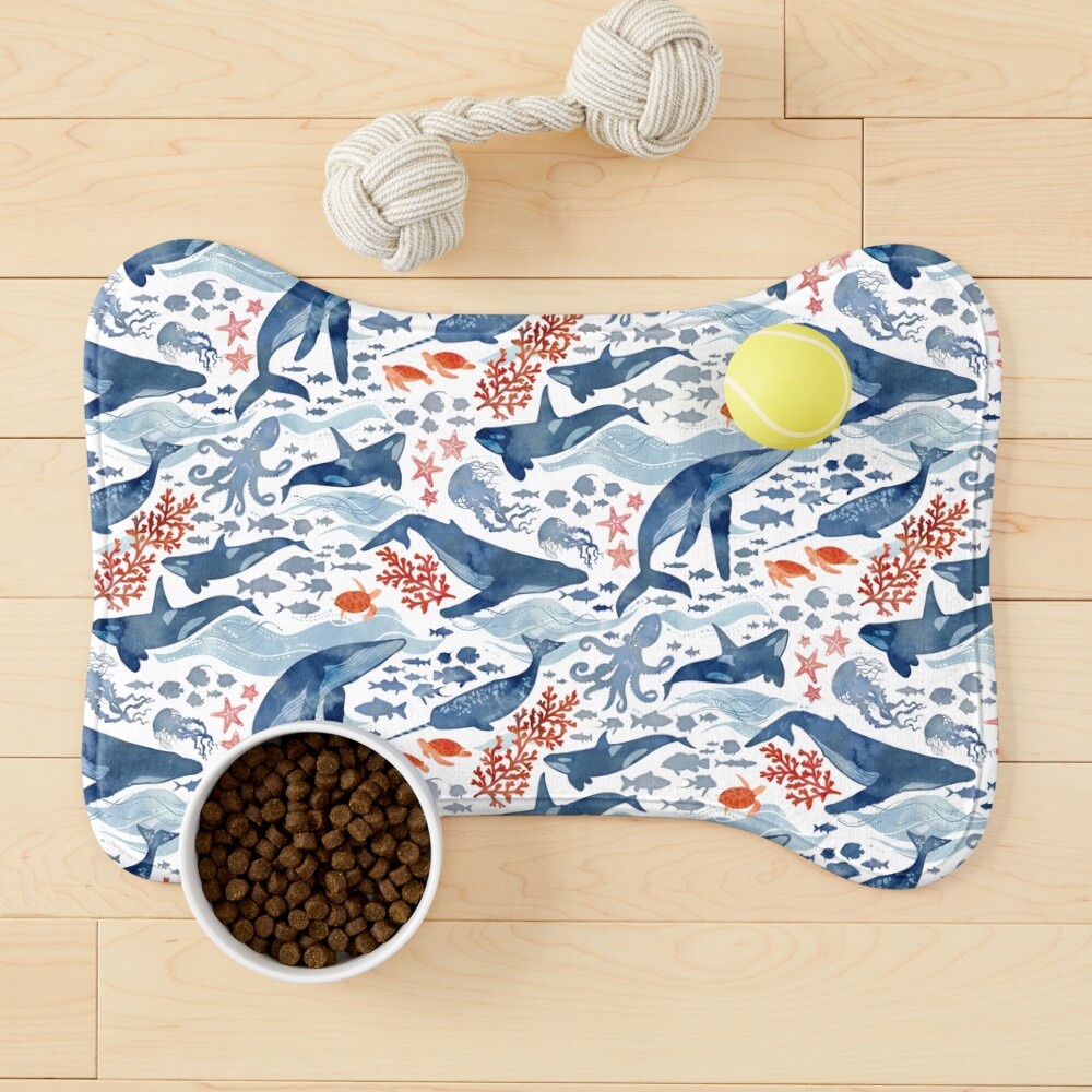 Ocean life Pet Mat