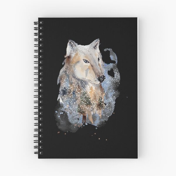 Item preview, Watercolour Wolf  designed and sold by The Love Quill.