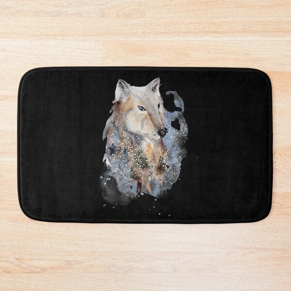 Item preview, Watercolour Wolf  designed and sold by The Love Quill.