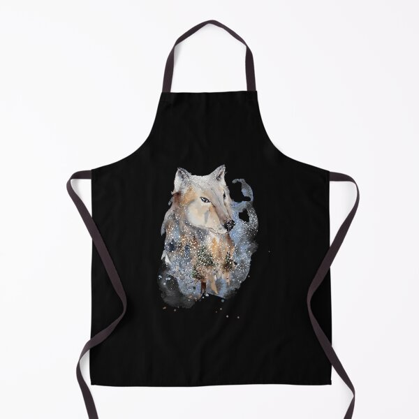 Item preview, Watercolour Wolf designed and sold by The Love Quill.