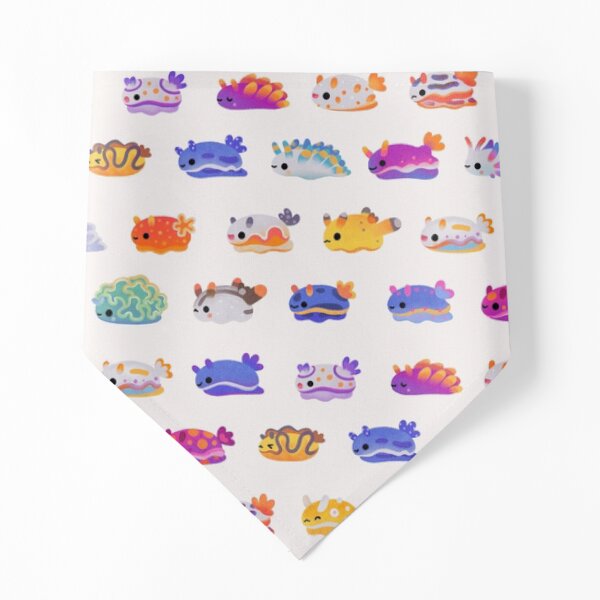 Sea Slug Day - bright Pet Bandana