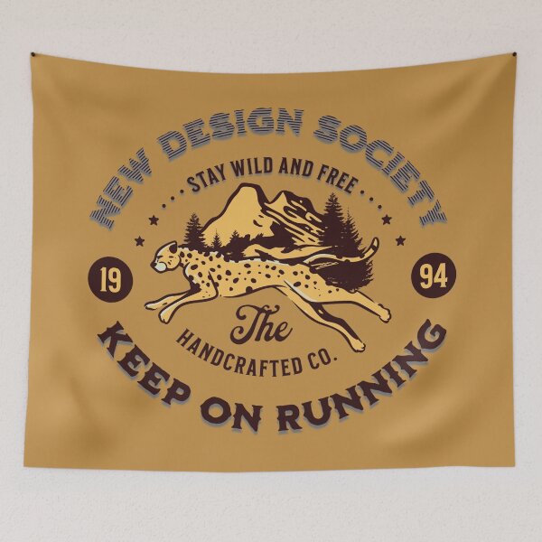 Item preview, Stay Wild And Free, Handcrafted. designed and sold by taherismail.