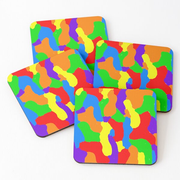 Item preview, Rainbow camouflage  designed and sold by DancingCreek.
