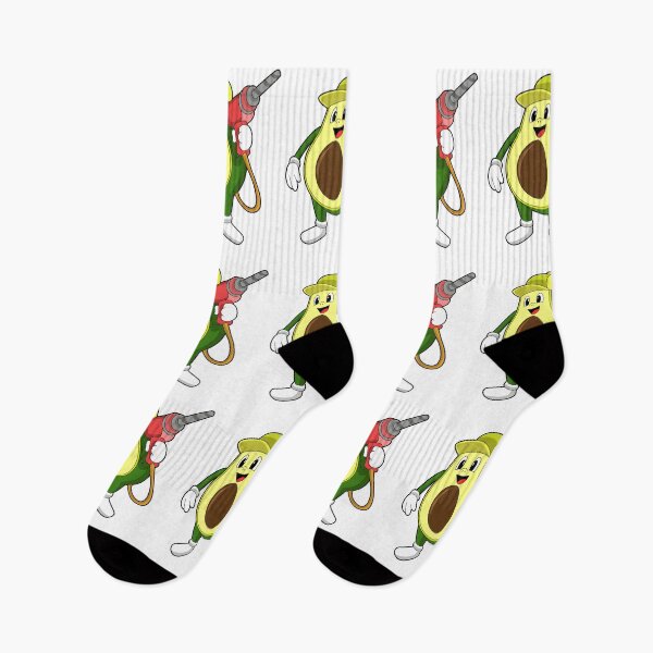 Item preview, Avocado as Craftsman with Drill designed and sold by Snabdesign84.
