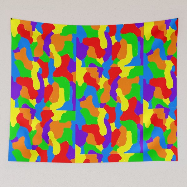 Item preview, Rainbow camouflage  designed and sold by DancingCreek.