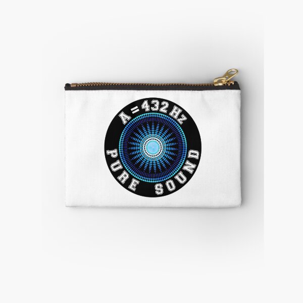 Item preview, 432Hz MUSIC FREQUENCY 432 HERTZ TUNING Mandala Round Badge black designed and sold by KoolDsignsMUSIC.