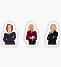 Gillian Anderson // TV Characters (Minimalist) Sticker