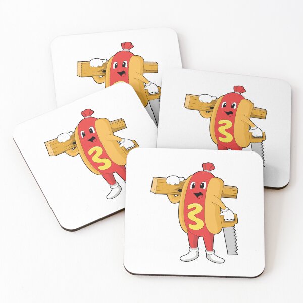 Item preview, Hot dog Carpenter Wood Craft designed and sold by Snabdesign84.