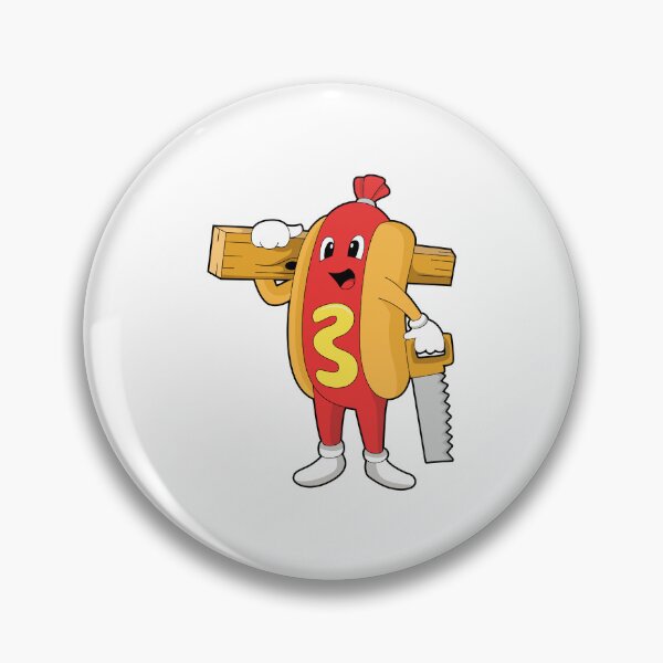 Item preview, Hot dog Carpenter Wood Craft designed and sold by Snabdesign84.