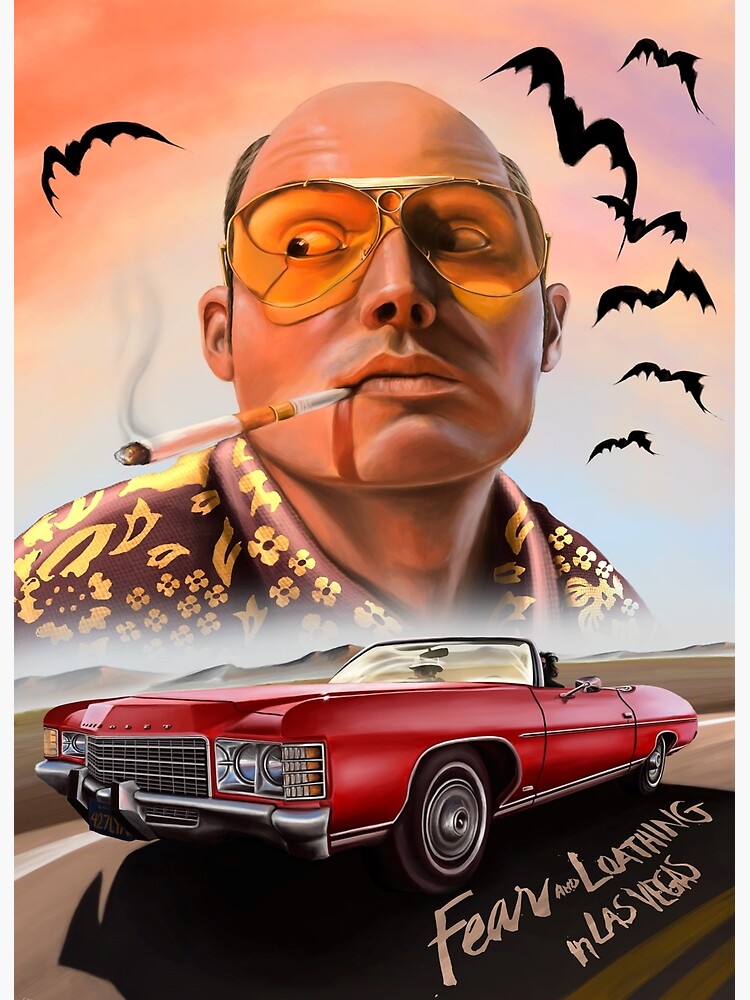 Fear and Loathing in Las Vegas Framed poster