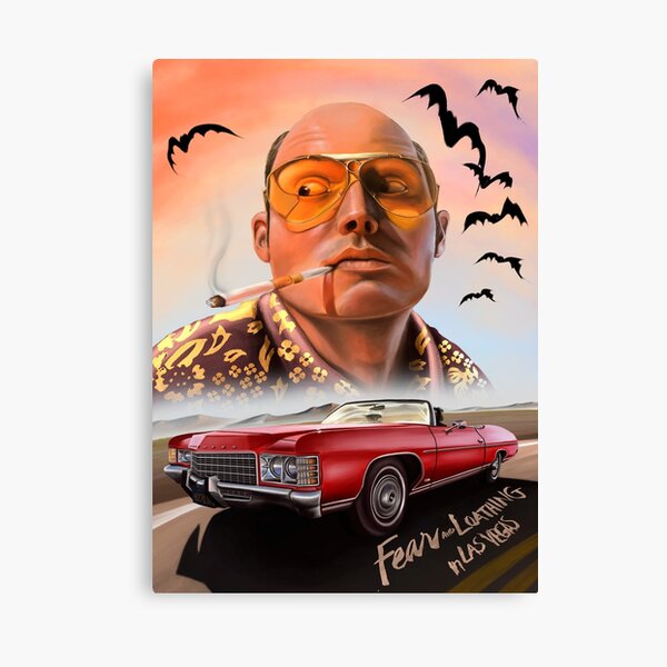 Fear And Loathing Canvas Prints For Sale Redbubble