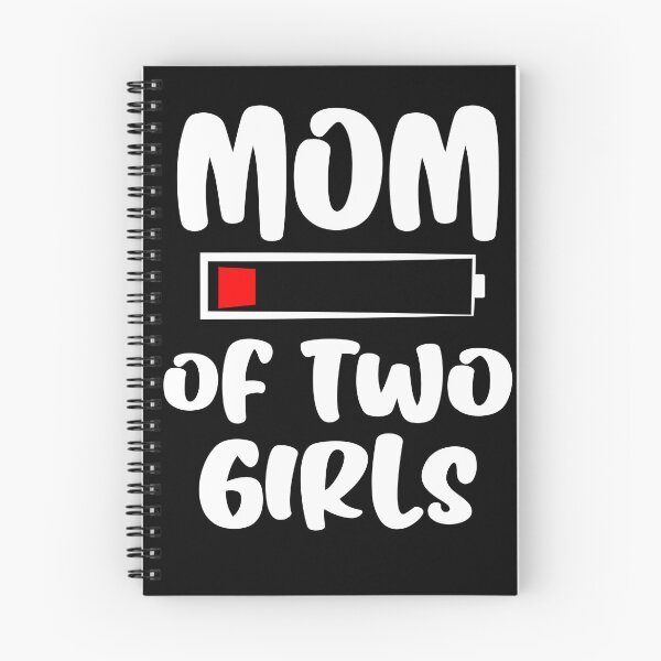 Item preview, Mom Of Two Girls Funny Graphic designed and sold by GO SHIRT-TEE.