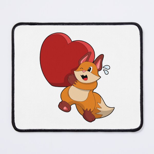 Item preview, Fox at Love with Heart designed and sold by Snabdesign84.