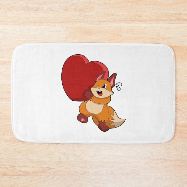 Item preview, Fox at Love with Heart designed and sold by Snabdesign84.