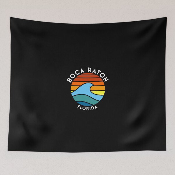 Item preview, Boca Raton Florida Retro Wave designed and sold by LegOlenve.