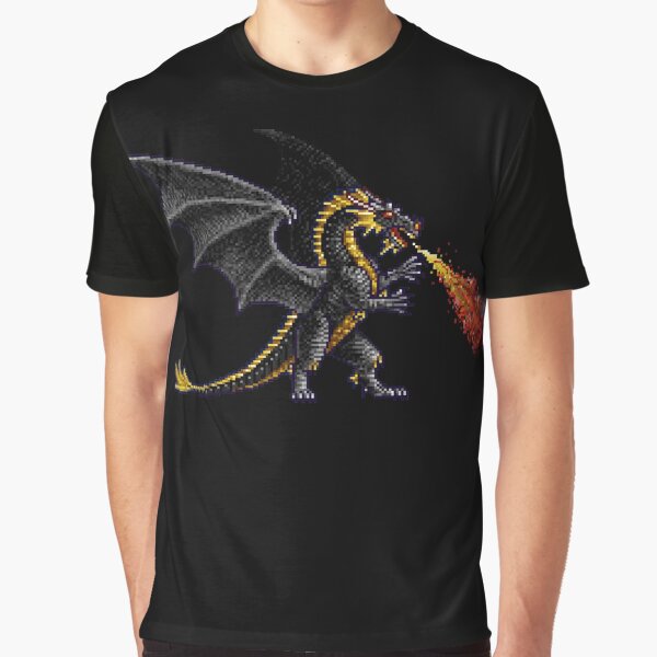 Might And Magic Black Dragon Graphic T-Shirt